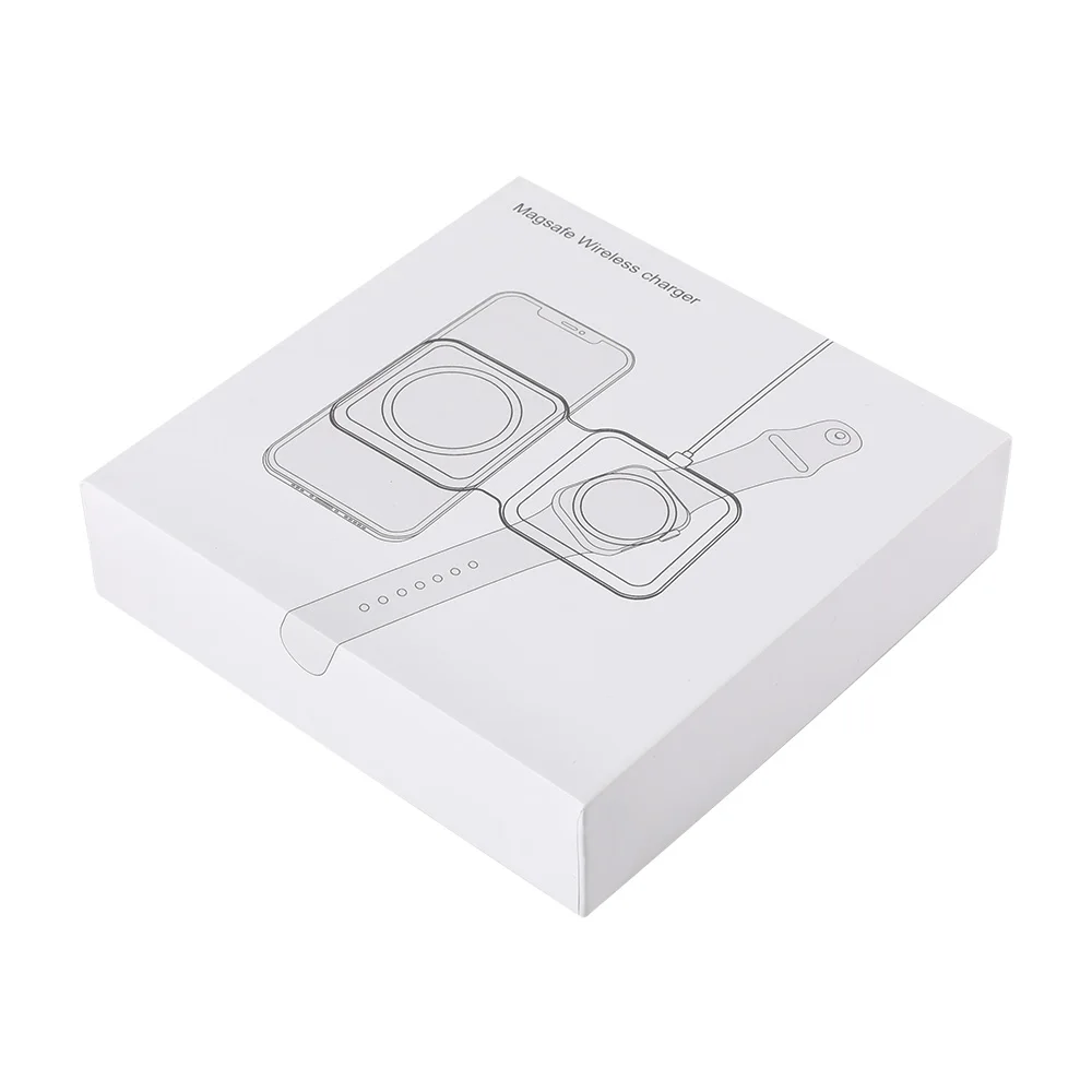 2in1 Wireless Magnetic Magsafing Duo Charger For iPhone Series 15W Fast Charger For Apple Watch Charging Case for AirPod
2in1 Wireless Magnetic Magsafing Duo Charger For iPhone Series 15W Fast Charger For Apple Watch Charging Case for AirPod