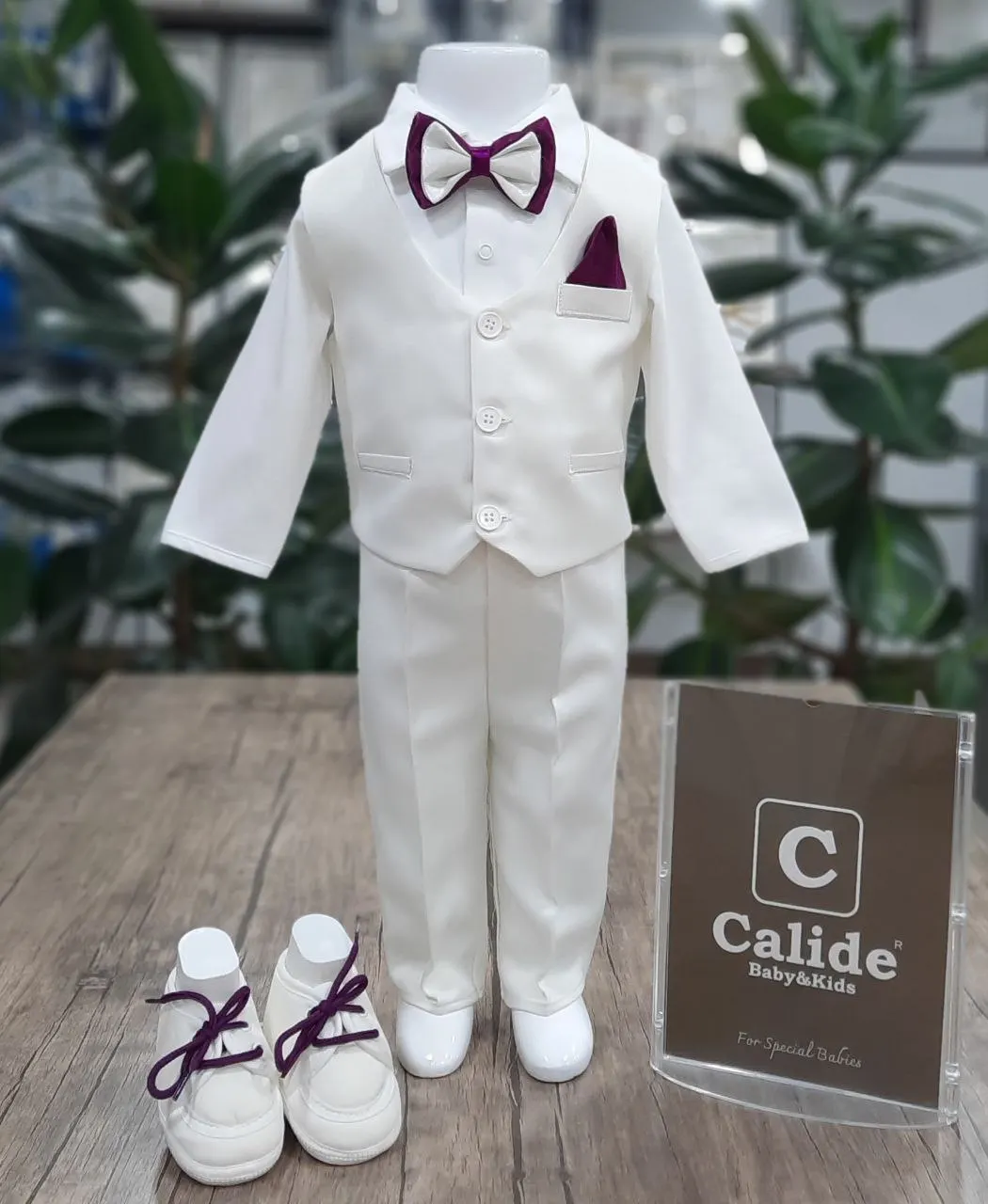 Baby Boys Clothing Newborn Wedding Marriage Costum Suit Tuxedo Baptism Set Shirt Vest Bow Tie Shoes 7 Piece 3 - 6 Months 62 cm
Baby Boys Clothing Newborn Wedding Marriage Costum Suit Tuxedo Baptism Set Shirt Vest Bow Tie Shoes 7 Piece 3 - 6 Months 62 cm