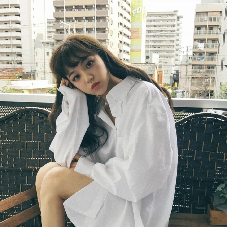 Pocket Tops For Women Blouse Satin Female JK Shirt Women White Plain Loose Shirts Oversized Tops BF Korean Style Blusas
Pocket Tops For Women Blouse Satin Female JK Shirt Women White Plain Loose Shirts Oversized Tops BF Korean Style Blusas