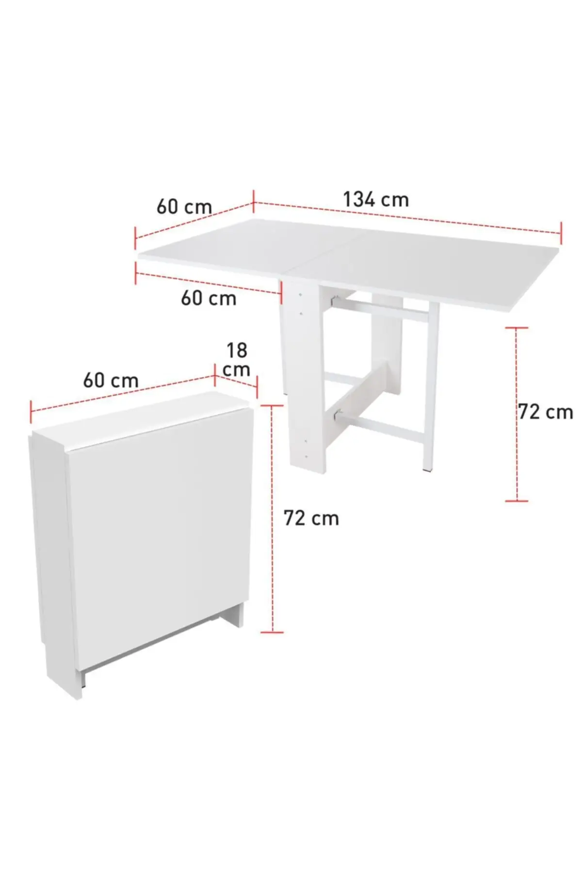 WoodX Portable Butterfly Folding Wooden Table Walnut 
WoodX Portable Butterfly Folding Wooden Table Walnut