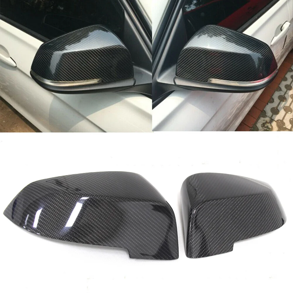 1 Pair For BMW 5 6 7 Series F10 F11 2014-2016 F01 F02 Glossy Real Carbon Fiber Mirror Cover Replacement Style Rearview Side
1 Pair For BMW 5 6 7 Series F10 F11 2014-2016 F01 F02 Glossy Real Carbon Fiber Mirror Cover Replacement Style Rearview Side