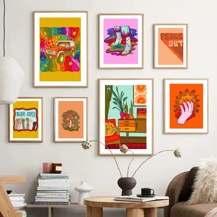 Girl Power Peace Y2K Cactus Plant Hippie Wall Art Canvas Painting Nordic Posters And Prints Wall Pictures For Living Room Decor
Girl Power Peace Y2K Cactus Plant Hippie Wall Art Canvas Painting Nordic Posters And Prints Wall Pictures For Living Room Decor