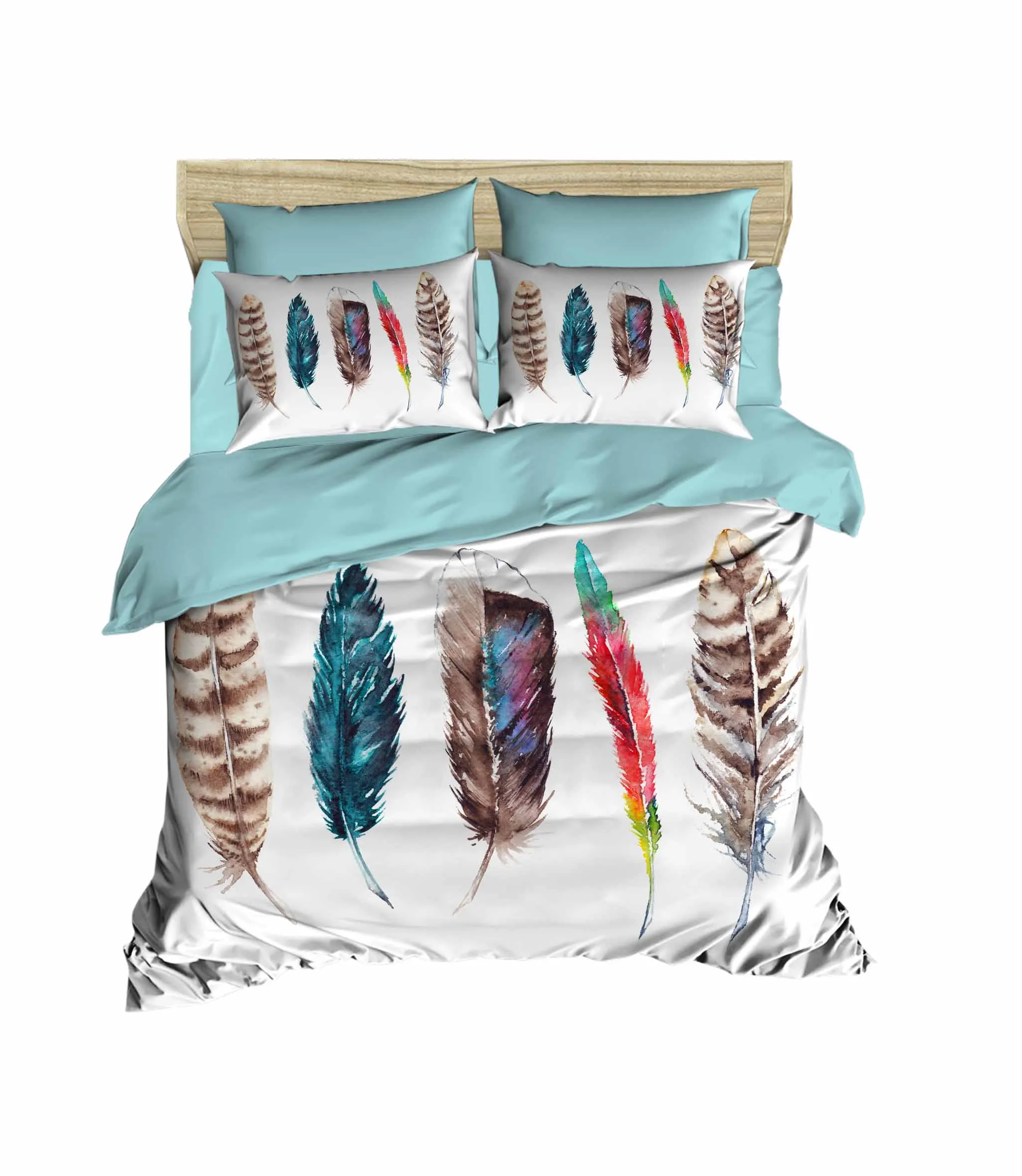 100% Turkish Cotton Feather Beddding Feather Themed 3D Printed Duvet Cover Set, Made in Turkey,
100% Turkish Cotton Feather Beddding Feather Themed 3D Printed Duvet Cover Set, Made in Turkey,