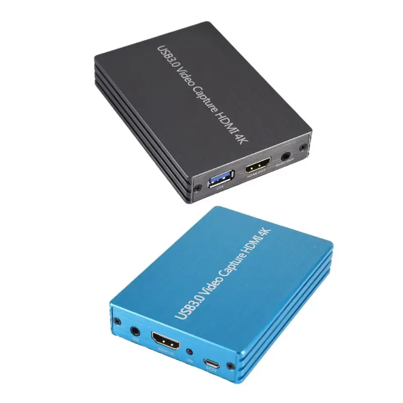 USB3.0 HDMI с поддержкой 4K Высокое разрешение Карта видеозахвата совместимому К USB