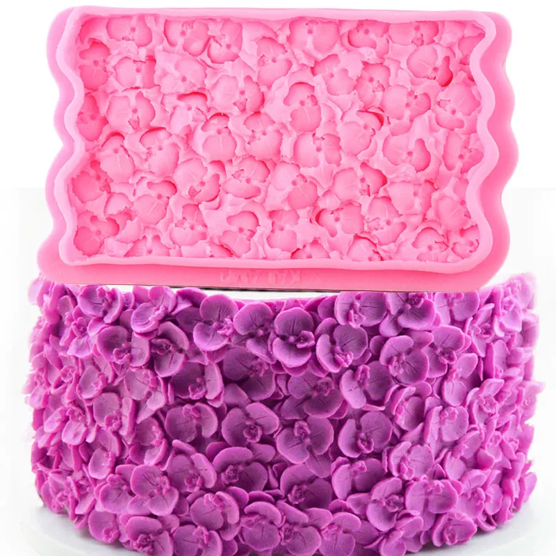 Pansy Flower Lace Silicone Mold DIY Wedding Cake Border Fondant Molds Cake Decorating Tools Candy Clay Chocolate Gumpaste Moulds
Pansy Flower Lace Silicone Mold DIY Wedding Cake Border Fondant Molds Cake Decorating Tools Candy Clay Chocolate Gumpaste Moulds