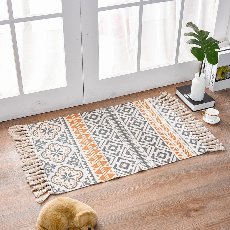 60x90cm Retro Bohemian Carpet for Living Room Hand Woven Long Rug Geometric Flomingo Printed Floor Mat Carpets Bedroom Decor
60x90cm Retro Bohemian Carpet for Living Room Hand Woven Long Rug Geometric Flomingo Printed Floor Mat Carpets Bedroom Decor