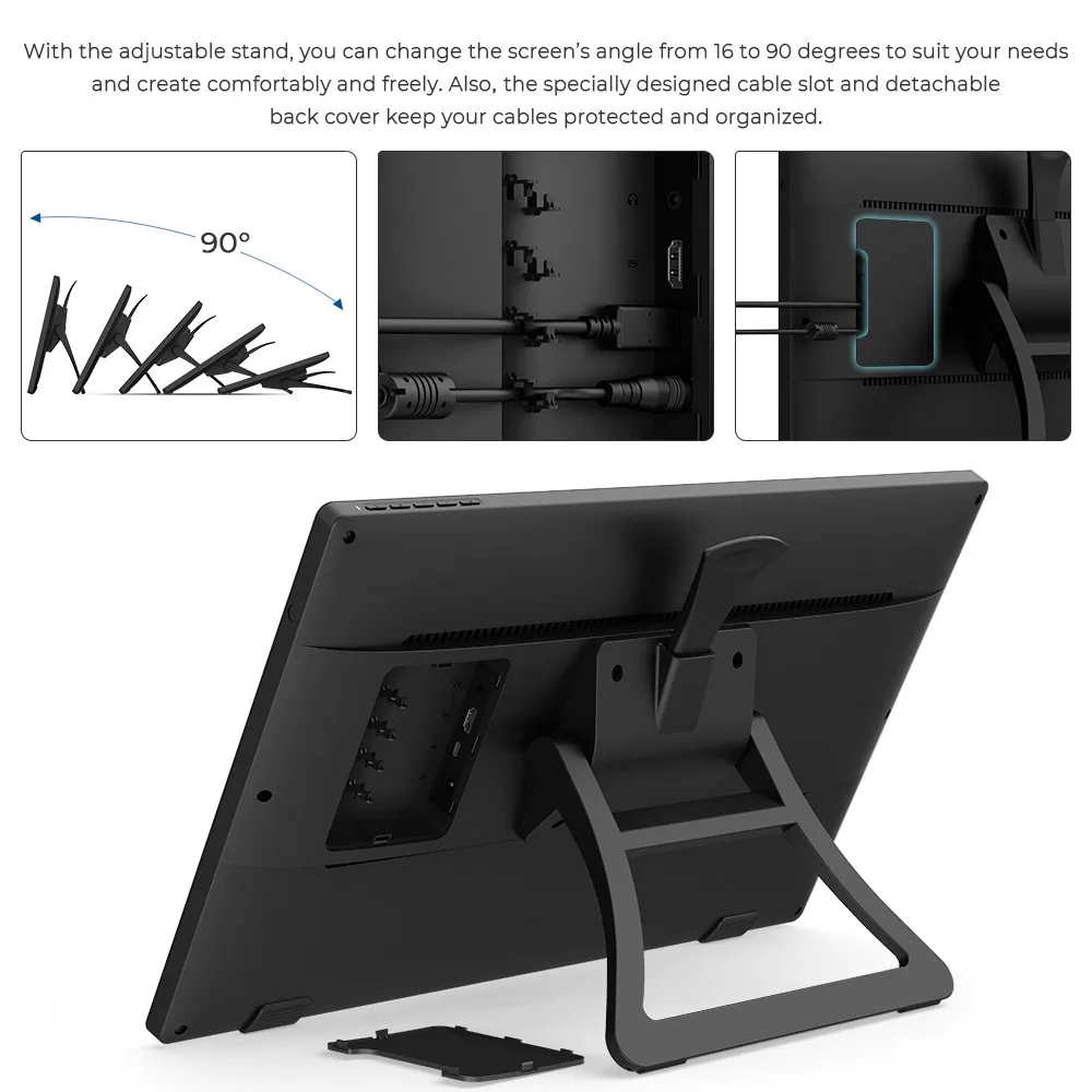 XPPen Artist 22 2nd Gen графический планшет монитор ручка дисплей 21 5 дюйма цифровой с