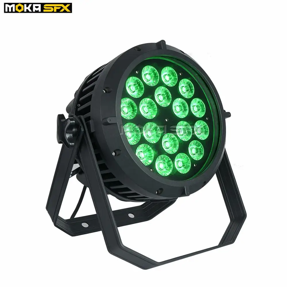 18*18W Waterproof Par Light with Flight Case RGBWA+UV DMX DJ Light for Wedding Disco Party DMX Control Stage Lighting Effect
18*18W Waterproof Par Light with Flight Case RGBWA+UV DMX DJ Light for Wedding Disco Party DMX Control Stage Lighting Effect