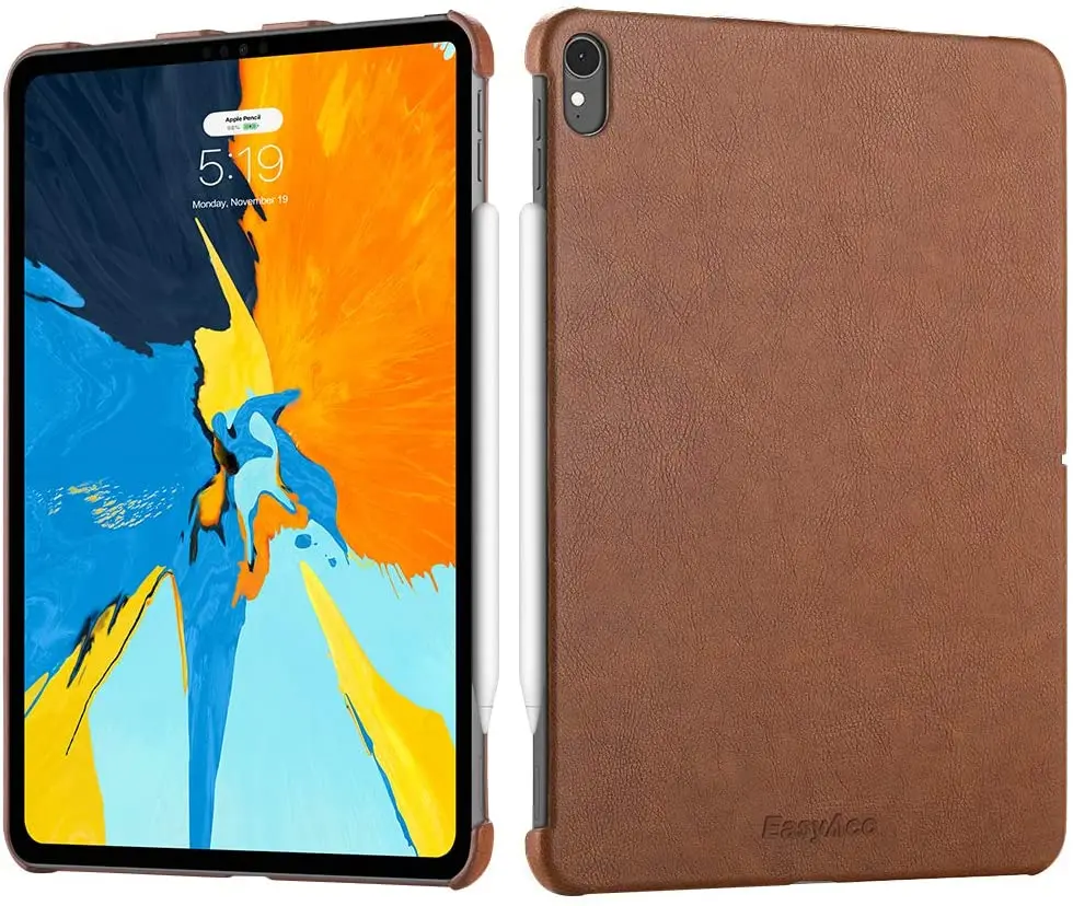 EasyAcc Case for iPad Pro 11 Pro12.9 2018 With Pencil Holder Ultra Thin Back Cover Portable PU Leather Protective Case For iPad
EasyAcc Case for iPad Pro 11 Pro12.9 2018 With Pencil Holder Ultra Thin Back Cover Portable PU Leather Protective Case For iPad
