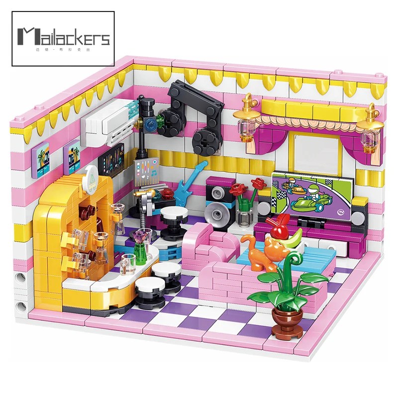 Mini Living Room Cottage Model Building Blocks Figures Child Toy Toys for Children Gift Bricks Christmas Block Kit Friends Girls
Mini Living Room Cottage Model Building Blocks Figures Child Toy Toys for Children Gift Bricks Christmas Block Kit Friends Girls