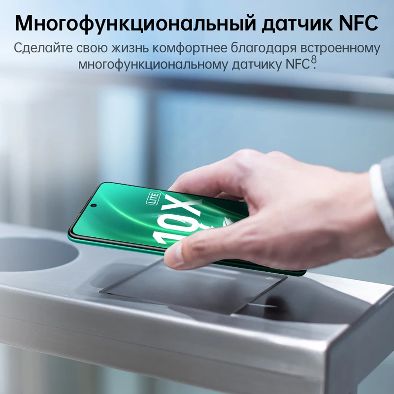 Смартфон HONOR 10X Lite 4 + 128 ГБ NFC [Быстрая доставка без задержек из России и Официальная