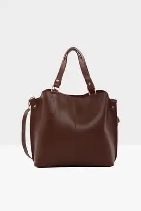 

Turkish Hyper Quality. Three Compartment Snap Detail Women's Bag. Burgundy Color ( Designer Handbags 2021 Fashion)