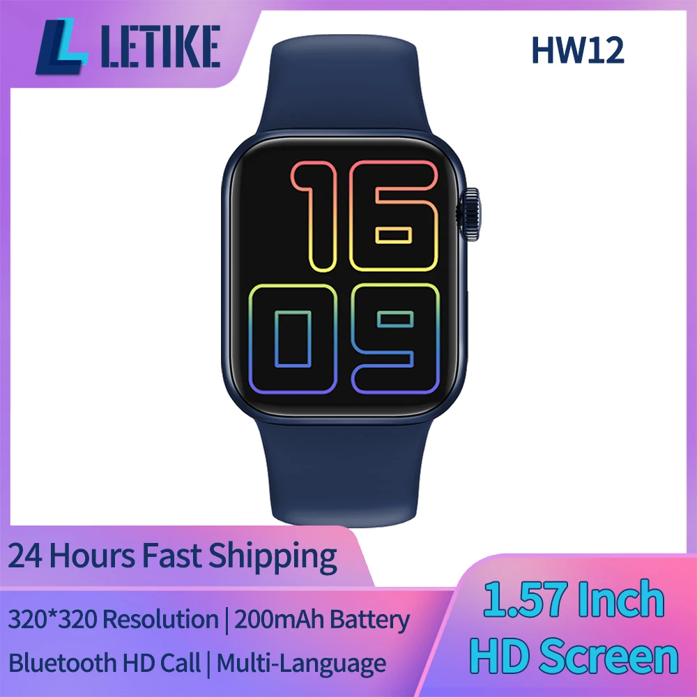 Smartwatch HW12 Smart Watch Men Women LETIKE Blood Glucose Test Android IOS 1.57 Inch 320*320 PK HW22 iwo 13 pro W37 x8 max d20
Smartwatch HW12 Smart Watch Men Women LETIKE Blood Glucose Test Android IOS 1.57 Inch 320*320 PK HW22 iwo 13 pro W37 x8 max d20