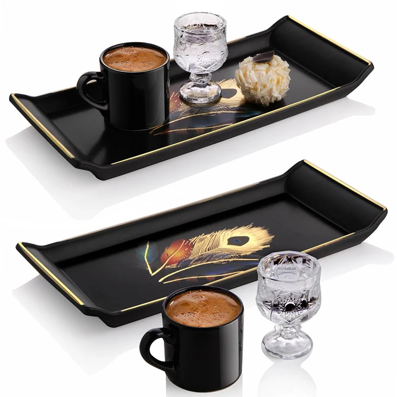 

Набор черного кофе и чая из 6 предметов с презентацией, чашка для кофе эспрессо, блюдце и чашка для кофе с латте, капучино, домашний подарок