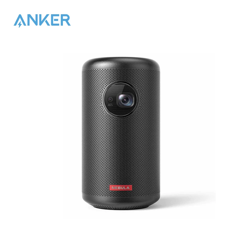 Мини проектор Nebula Capsule II Smart от Anker карманный кинотеатр 200 ANSI Lumen 720p портативный HD с