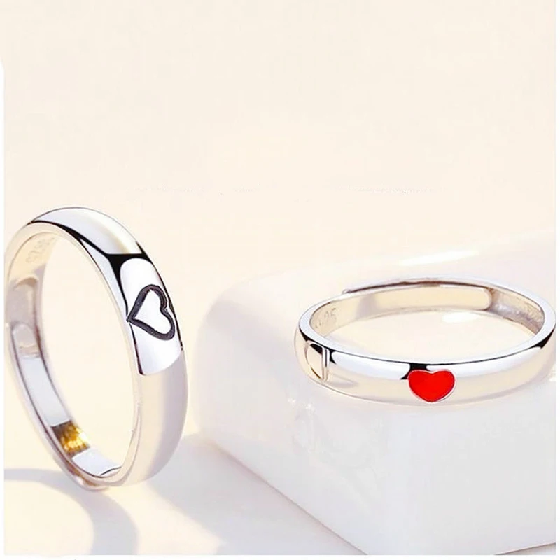 2 Pcs Heart Lover Couple Rings Sun Moon Simple Opening Ring For Men Women Wedding Engagement Promise Valentine's Day Jewelry
2 Pcs Heart Lover Couple Rings Sun Moon Simple Opening Ring For Men Women Wedding Engagement Promise Valentine's Day Jewelry