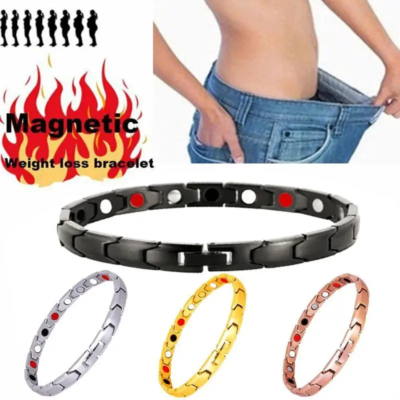 

Magnetic Bracelet Lymph Drainage Therapeutic Detox Women Men Retro Creative Bracelet Health Care Fat Burning Slimming Bracelet