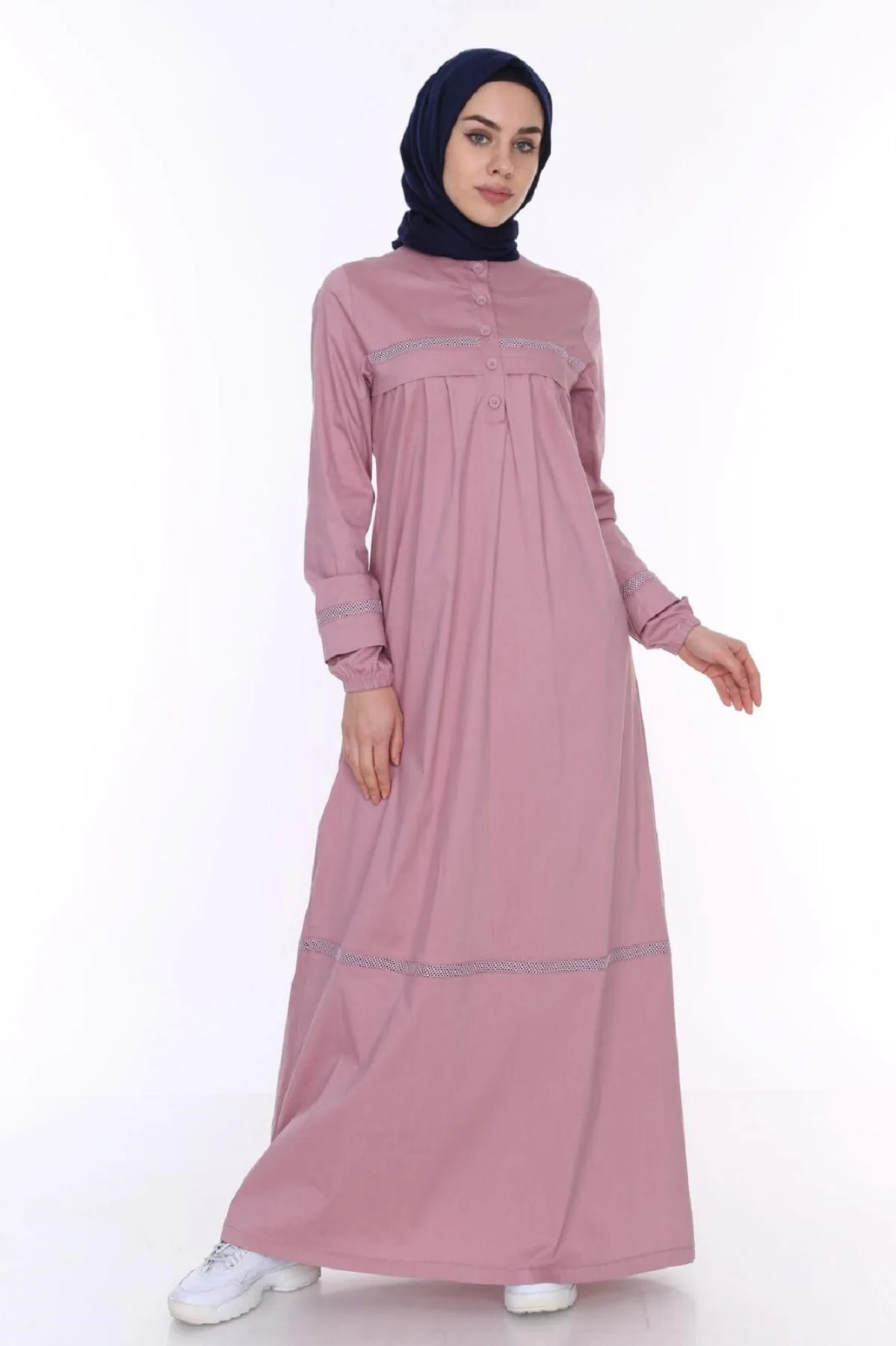 Islamic Clothing for Women Long Abaya Casual Turkish Dress Cotton Turkey Fabric Mesh Accessory Button Openable Collar Summer
Islamic Clothing for Women Long Abaya Casual Turkish Dress Cotton Turkey Fabric Mesh Accessory Button Openable Collar Summer