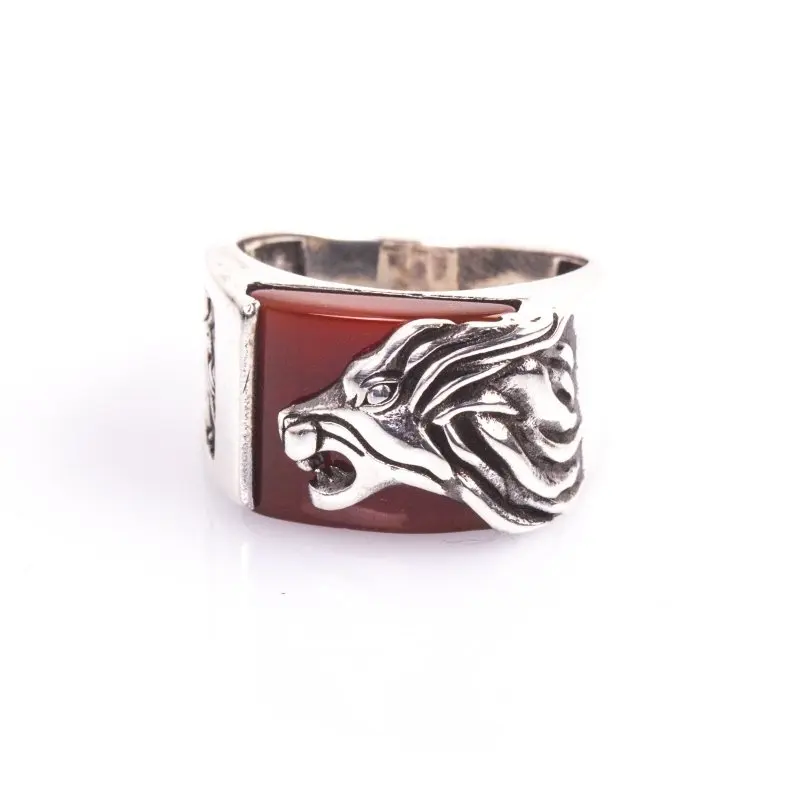 925 Sterling Agate Stone Horse Patterned Silver Ring Fashion Turkish Premium Quality Handmade Jawelery 
925 Sterling Agate Stone Horse Patterned Silver Ring Fashion Turkish Premium Quality Handmade Jawelery