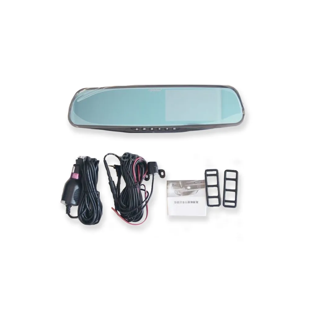 Автомобильный Видеорегистратор-зеркало Eplutus DVR D02 Full HD разрешение 1920х1440 угол