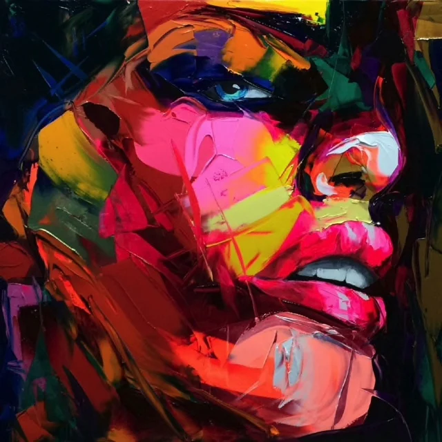 Francoise Nielly Knife Hand Painted Canvas Painting Abstract Portrait Face Oil Paint Figure Wall Art Pictures Home Decoration
Francoise Nielly Knife Hand Painted Canvas Painting Abstract Portrait Face Oil Paint Figure Wall Art Pictures Home Decoration