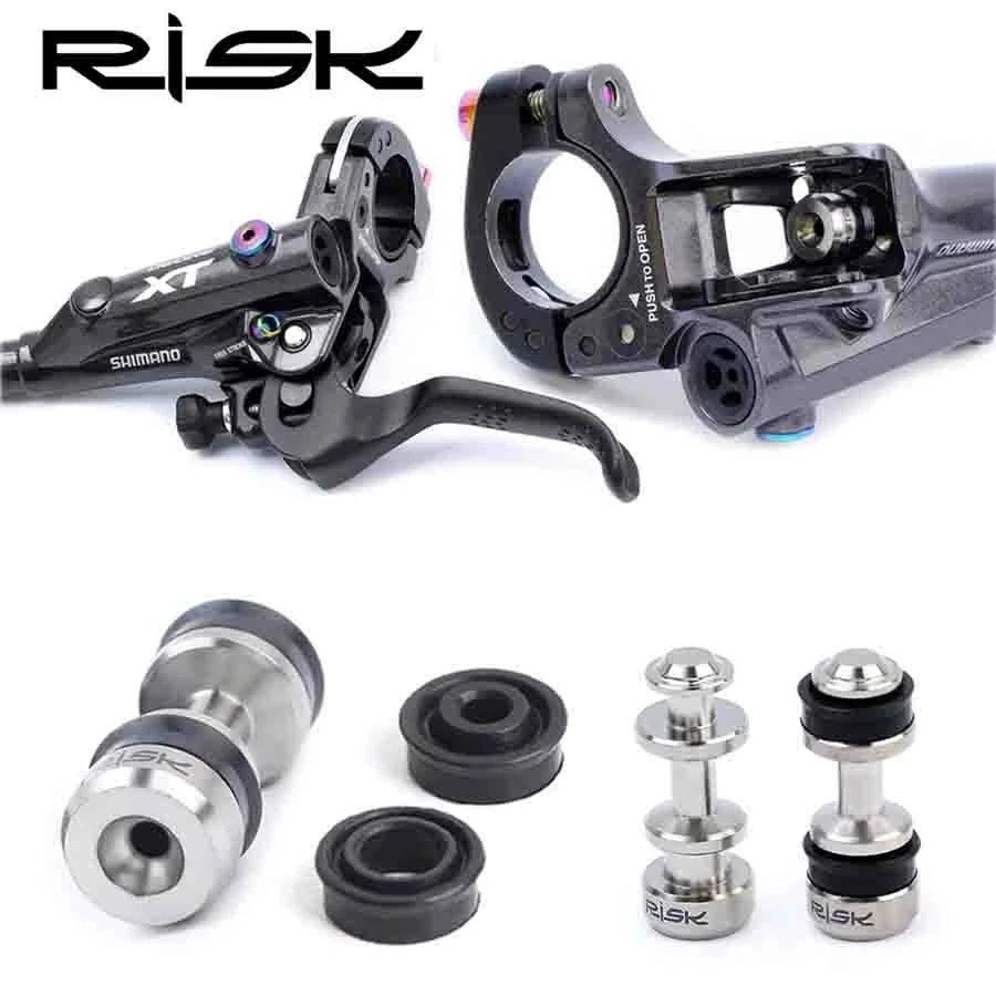 RISK Bicycle Brake Lever Piston For Shimano SLX XT M8000 M7000 M785 Hydraulic Disc Brake Piston Bike Parts Repair Tools Titanium
RISK Bicycle Brake Lever Piston For Shimano SLX XT M8000 M7000 M785 Hydraulic Disc Brake Piston Bike Parts Repair Tools Titanium