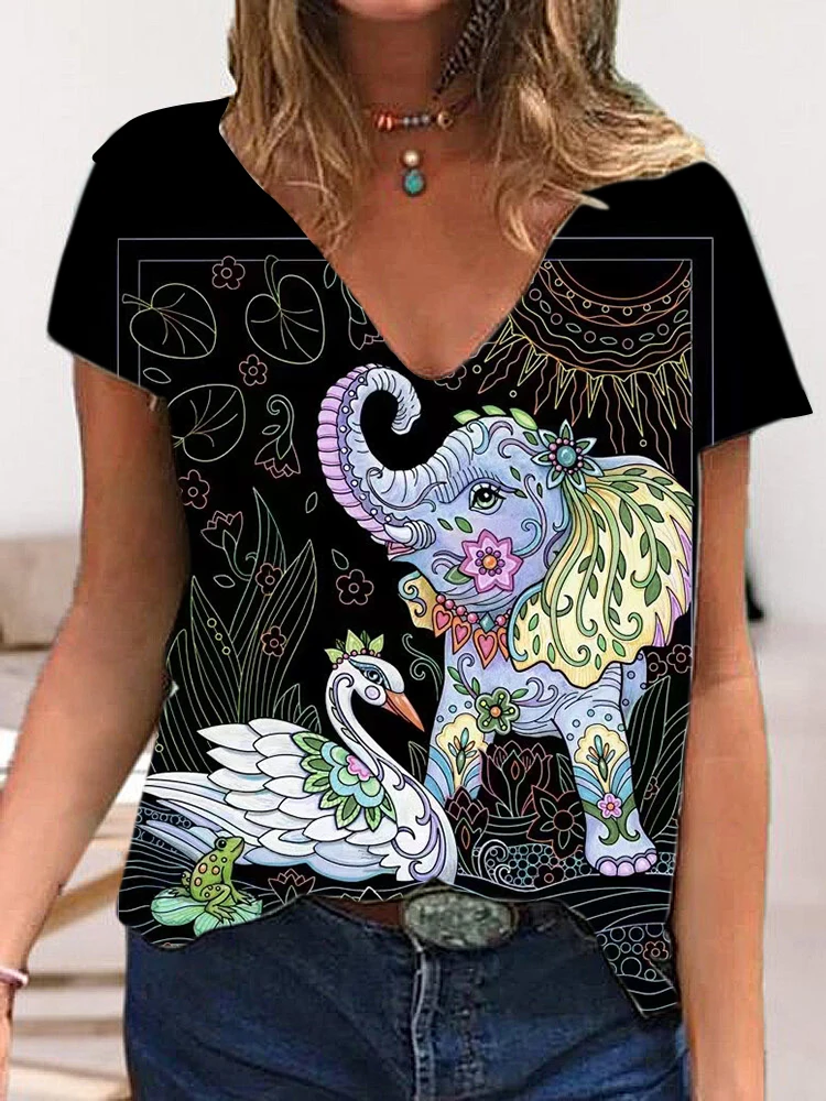 Plus Size 6XL Women's T Shirt Top Cute Cat Graphic T Shirt Basic T Shirt Women V Neck Crew Neck T Shirt Women Summer
Plus Size 6XL Women's T Shirt Top Cute Cat Graphic T Shirt Basic T Shirt Women V Neck Crew Neck T Shirt Women Summer