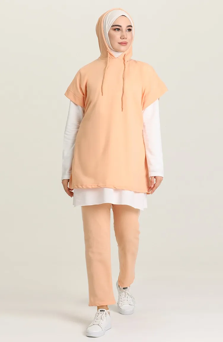 Hijab Hooded Triple Suit Muslim Fashion Trousers Tunic 10 
Hijab Hooded Triple Suit Muslim Fashion Trousers Tunic 10