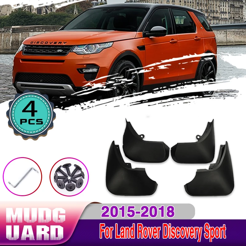 Car Mudguards Fender For Land Rover Discovery Sport L550 2015~2018 Front Rear Wheels Splash Mud Guards Mudflaps Car Accessories
Car Mudguards Fender For Land Rover Discovery Sport L550 2015~2018 Front Rear Wheels Splash Mud Guards Mudflaps Car Accessories