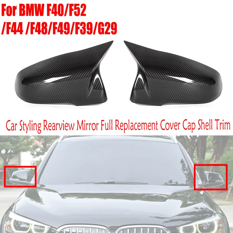 Для BMW F40 F48 F44 G29 F39 F52 F49 2021 сухое углеродное волокно автомобильный Стайлинг Зеркало заднего вида полная сменная крышка оболочка отделка
Для BMW F40 F48 F44 G29 F39 F52 F49 2021 сухое углеродное волокно автомобильный Стайлинг Зеркало заднего вида полная сменная крышка оболочка отделка