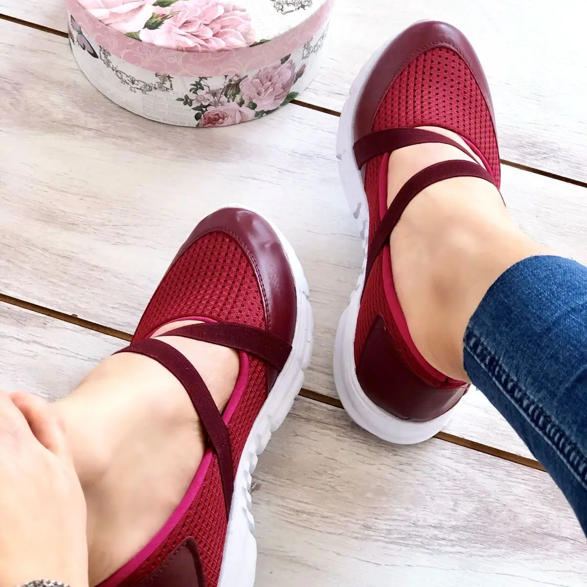 Dania Women Sneaker Casual Breathable Comfortable Platform Sport Shoes Fashion Design Elegant Running Walking Lace Up Ladies Shoe Sneakers Sport Shoes Fashion
Dania Women Sneaker Casual Breathable Comfortable Platform Sport Shoes Fashion Design Elegant Running Walking Lace Up Ladies Shoe Sneakers Sport Shoes Fashion