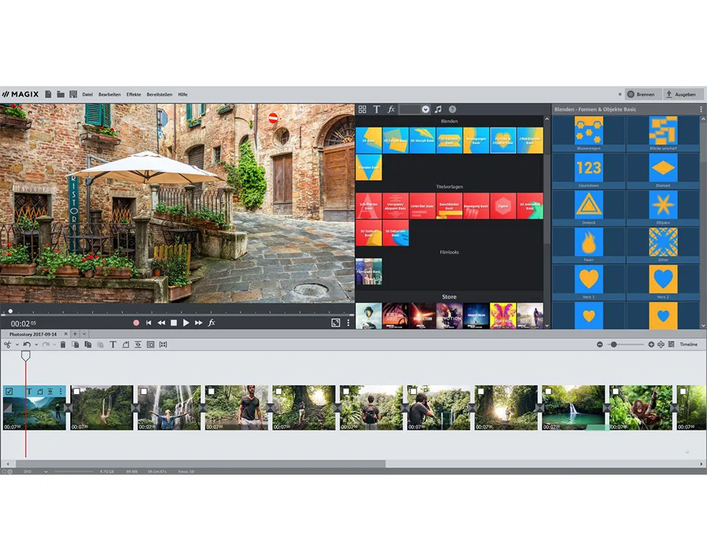 Easy-To-Use entry-level video editing - MAGIX-Photostory Deluxe-2021 v20 Full For PC 
Easy-To-Use entry-level video editing - MAGIX-Photostory Deluxe-2021 v20 Full For PC