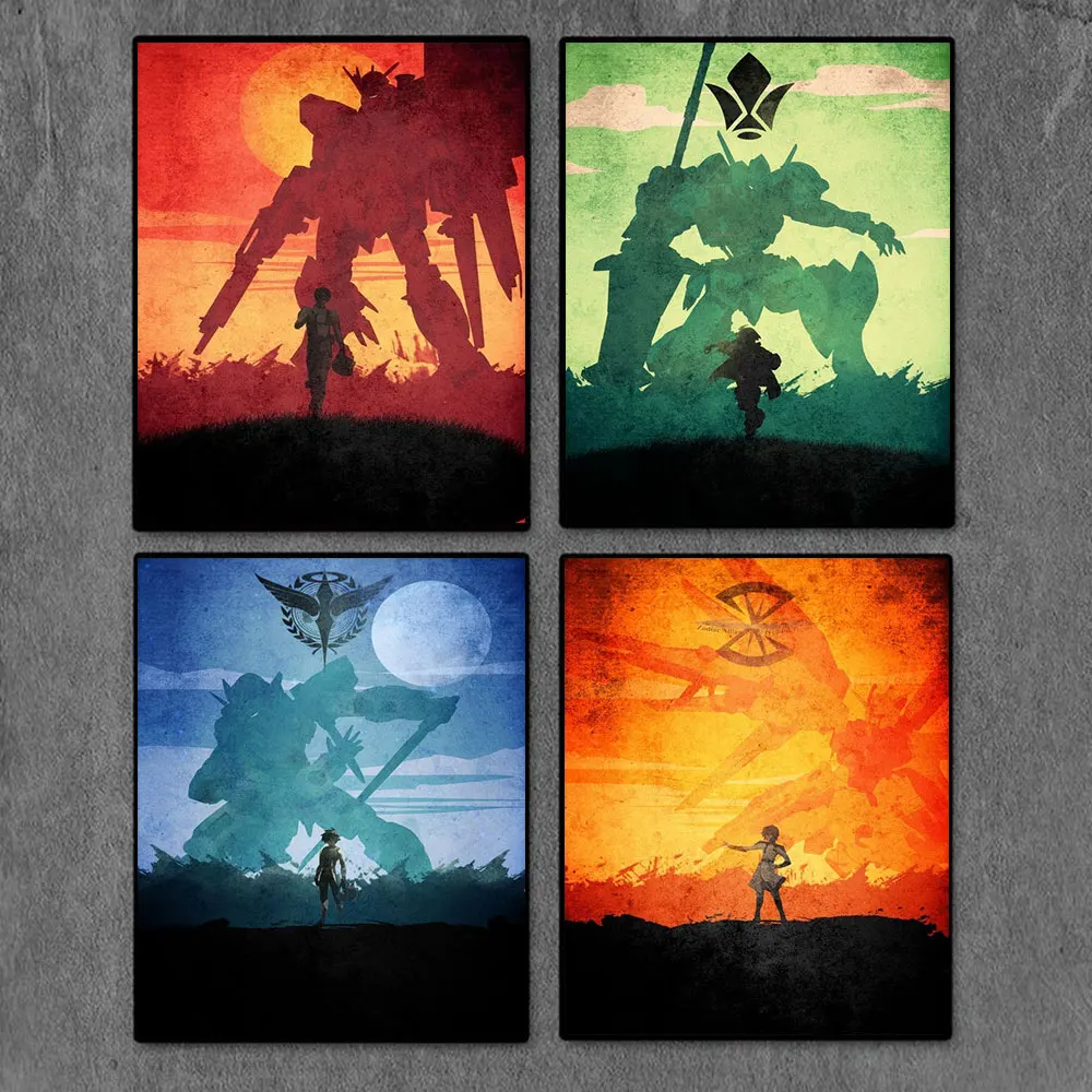 Japanese Anime Gundam Canvas Painting Wall Art Classic Posters and Prints Pictures Modern Living Room Home Decoration Cuadros
Japanese Anime Gundam Canvas Painting Wall Art Classic Posters and Prints Pictures Modern Living Room Home Decoration Cuadros