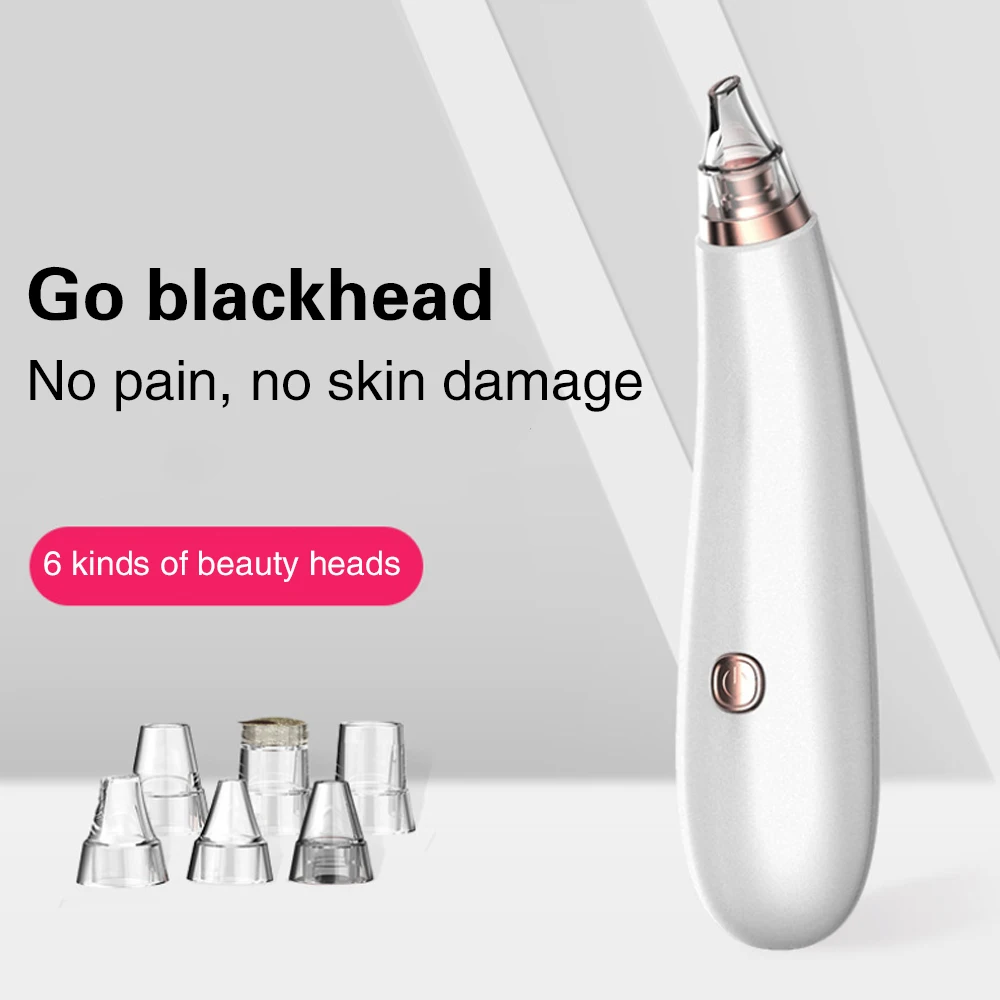 Pore Acne Vacuum Suction Blackhead Remover Black Dot Pimple Remover Tool Face Cleanser Skin Care Microdermabrasion comedon
Pore Acne Vacuum Suction Blackhead Remover Black Dot Pimple Remover Tool Face Cleanser Skin Care Microdermabrasion comedon