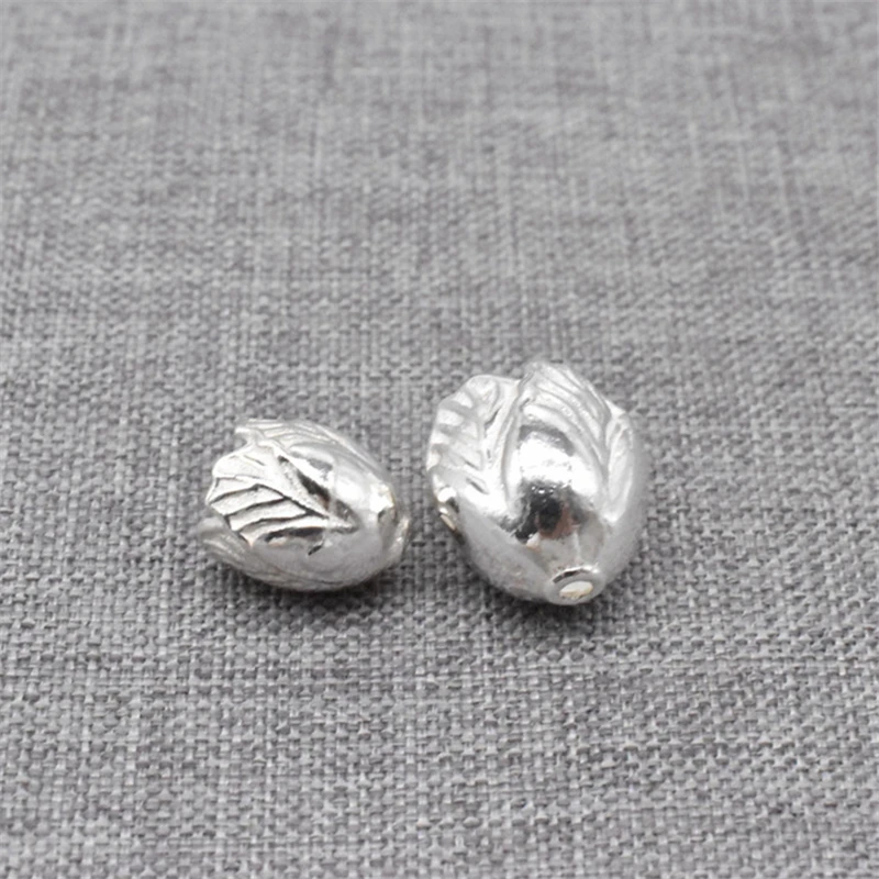 2pcs of 925 Sterling Silver Flower Pod Beads for Floral Blossom Necklace Bracelet
2pcs of 925 Sterling Silver Flower Pod Beads for Floral Blossom Necklace Bracelet