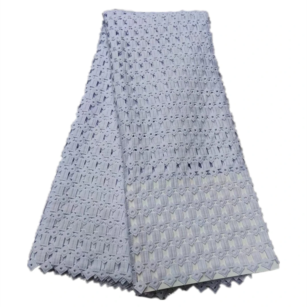 White Cord Lace Fabric for DIY Gown Sewing New Arrival African Guipure Lace Fabric 5 Yards for Lady Dress XYLG08
White Cord Lace Fabric for DIY Gown Sewing New Arrival African Guipure Lace Fabric 5 Yards for Lady Dress XYLG08