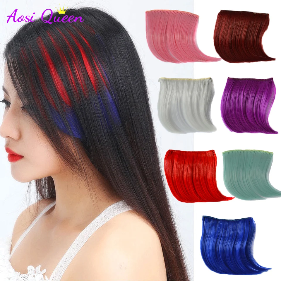AS Wigs blue red pinkHair Extension Hairpin Clip In False Hair Pieces For Women Synthetic Hair Pad Heat Resistat FiberUsed
AS Wigs blue red pinkHair Extension Hairpin Clip In False Hair Pieces For Women Synthetic Hair Pad Heat Resistat FiberUsed