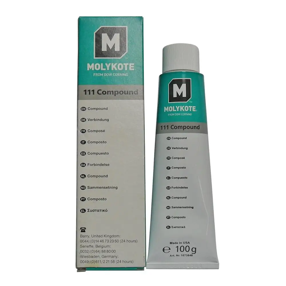 Силиконовая смазка Molykote 111 Compound (100 г) | Автомобили и мотоциклы