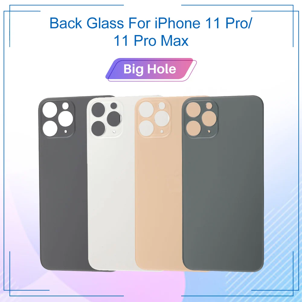 100% OEM Европейская версия для iPhone 11 Pro 11 Pro Max с большим отверстием, задняя крышка аккумулятора, стеклянный задний корпус, замена треснувшего ст...
100% OEM Европейская версия для iPhone 11 Pro 11 Pro Max с большим отверстием, задняя крышка аккумулятора, стеклянный задний корпус, замена треснувшего ст...