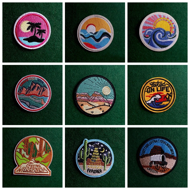 2pcs Round Badge Outdoor Patches Pack Embroidered Patches For Clothing Punk Patch Iron On Patches On Clothes Stripe Applique Diy
2pcs Round Badge Outdoor Patches Pack Embroidered Patches For Clothing Punk Patch Iron On Patches On Clothes Stripe Applique Diy