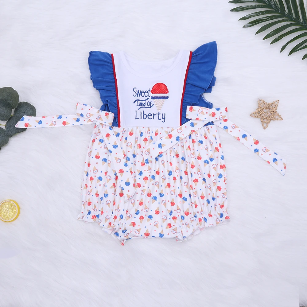 New Design Baby One-Piece Clothes Multicolor Floral Bow Sleeveless Jumpsuit Newborn Toddler Ice Cream Print Romper For 0-3T Girl
New Design Baby One-Piece Clothes Multicolor Floral Bow Sleeveless Jumpsuit Newborn Toddler Ice Cream Print Romper For 0-3T Girl