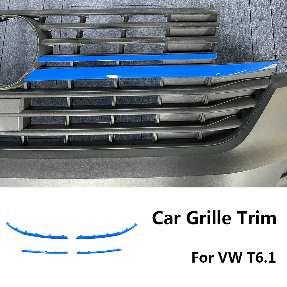 Car Front Bumper Grille Lip Molding Cover Trim Bar Carnish Mesh For Volkswagen T6.1 2019 2020 2021 Sticker Accessories High SPEC
Car Front Bumper Grille Lip Molding Cover Trim Bar Carnish Mesh For Volkswagen T6.1 2019 2020 2021 Sticker Accessories High SPEC