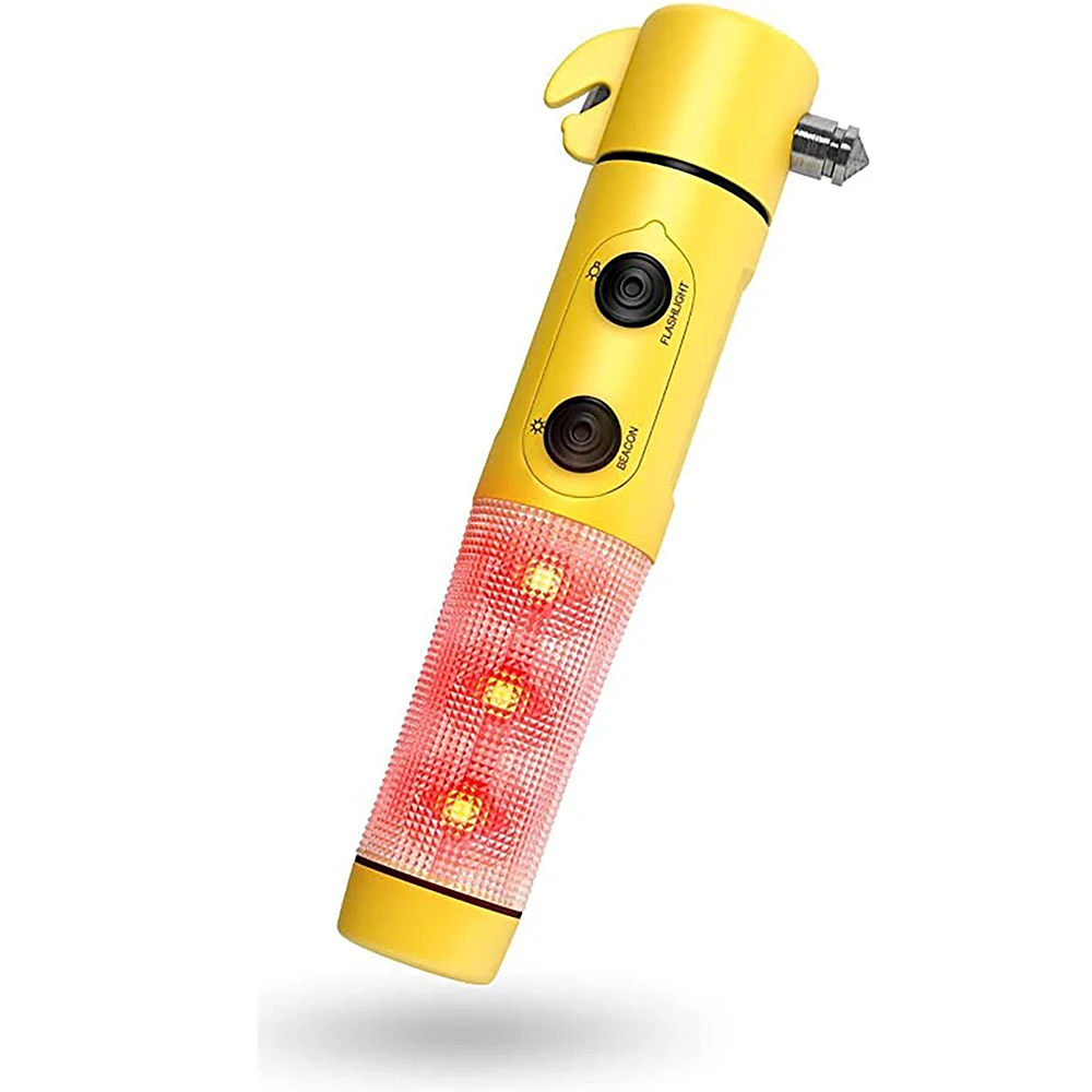 Multifunctional solar flashlight safety hammer vehicle mounted self rescue escape hammer broken window emergency life hammer
Multifunctional solar flashlight safety hammer vehicle mounted self rescue escape hammer broken window emergency life hammer