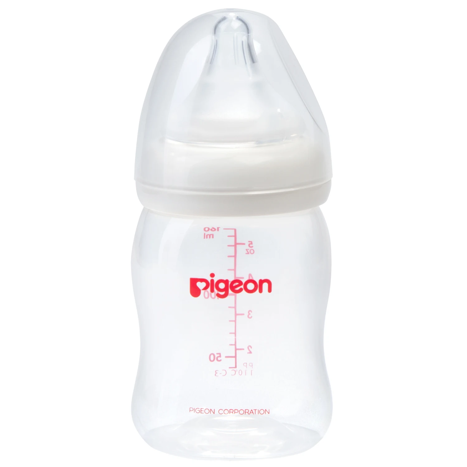 Бутылочка PIGEON для кормления SofTouch Peristaltic PLUS 160мл PP | Мать и ребенок
