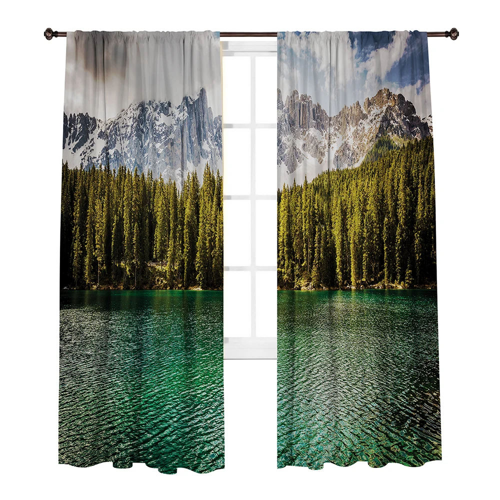 Качественная занавеска с принтом пейзажа/занавески для окна гостиной и столовой, занавески для комнаты с 2 панелями-Горные сосновые деревья, зелено-серые
Качественная занавеска с принтом пейзажа/занавески для окна гостиной и столовой, занавески для комнаты с 2 панелями-Горные сосновые деревья, зелено-серые