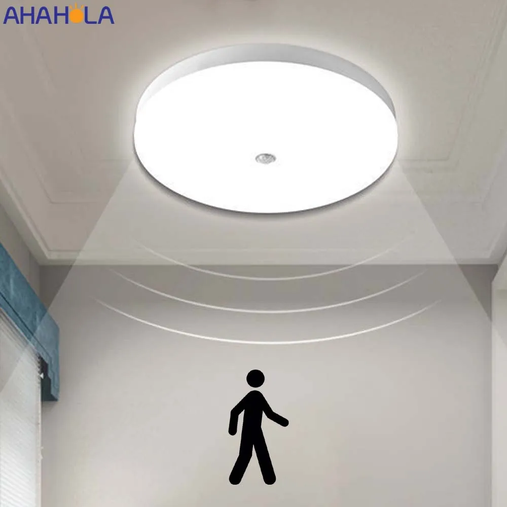Modern Ceiling Lamp with Motion Sensor Home Deco Indoor Lighting Stair Bedroom Led Ceiling Light Round Panel Light Plafondlamp
Modern Ceiling Lamp with Motion Sensor Home Deco Indoor Lighting Stair Bedroom Led Ceiling Light Round Panel Light Plafondlamp
