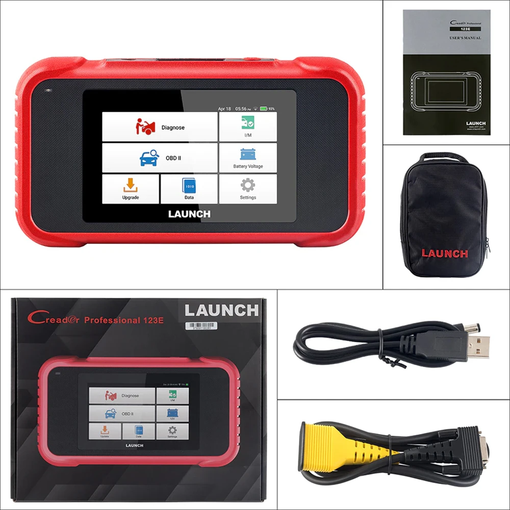 Сенсорный экран LAUNCH CRP123E OBD2 профессиональные диагностические инструменты Поддержка двигателя/ABS подушка безопасности/SRS/тест трансмиссии с...
Сенсорный экран LAUNCH CRP123E OBD2 профессиональные диагностические инструменты Поддержка двигателя/ABS подушка безопасности/SRS/тест трансмиссии с...