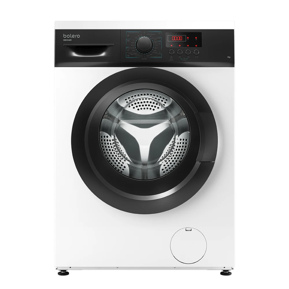 Стиральная машина Cecotec с фронтальной нагрузкой 7 кг Bolero DressCode 7000. В комплект входит