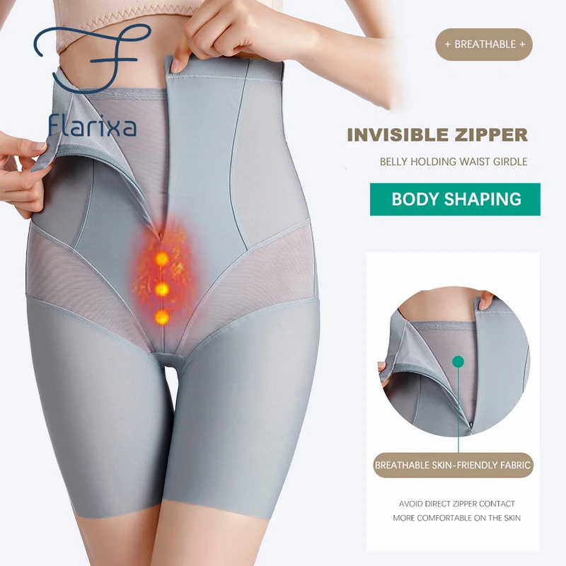 Flarixa Waist Trainer Body Shaper Seamless Women's Corset High Waist Boxers Zipper Strong Flat Belly Panties Slimming Underwear
Flarixa Waist Trainer Body Shaper Seamless Women's Corset High Waist Boxers Zipper Strong Flat Belly Panties Slimming Underwear