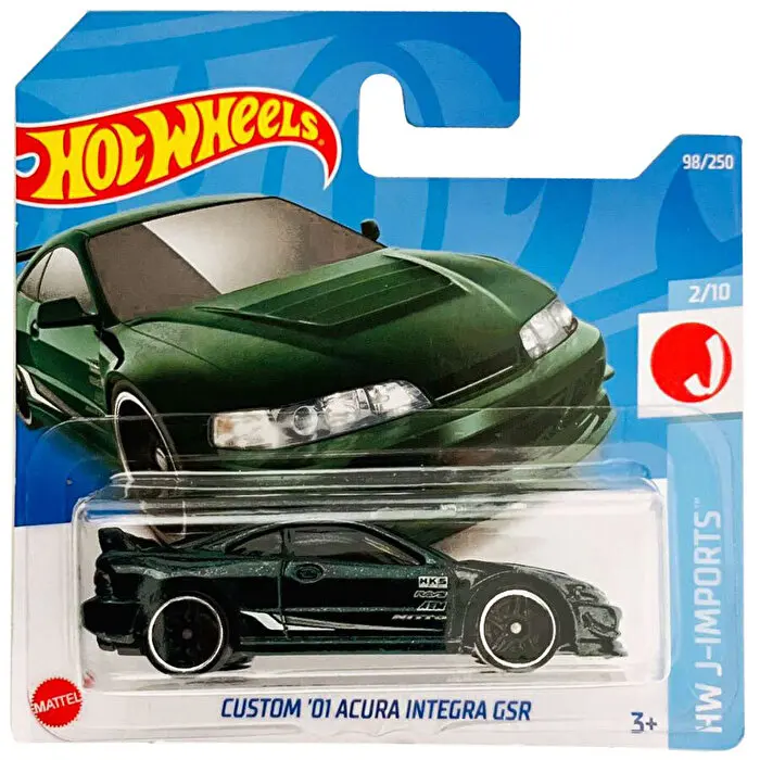 Hot Wheels New Custom 01 Acura Integra GSR 2022 Mainline 1/64 коллекционные модели коллекционных игрушечных автомобилей JDM
Hot Wheels New Custom 01 Acura Integra GSR 2022 Mainline 1/64 коллекционные модели коллекционных игрушечных автомобилей JDM
